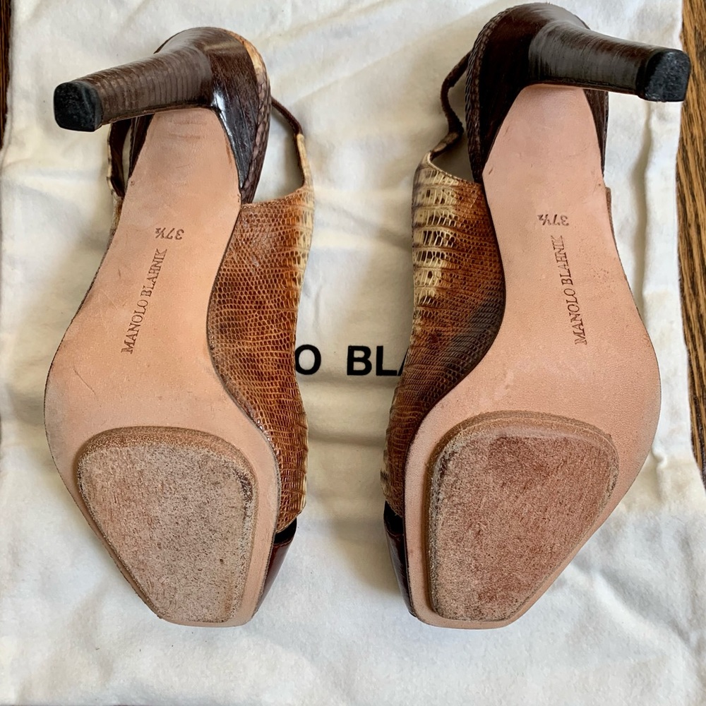 Manolo Blahnik - size 7.5 - Picture 5 of 6